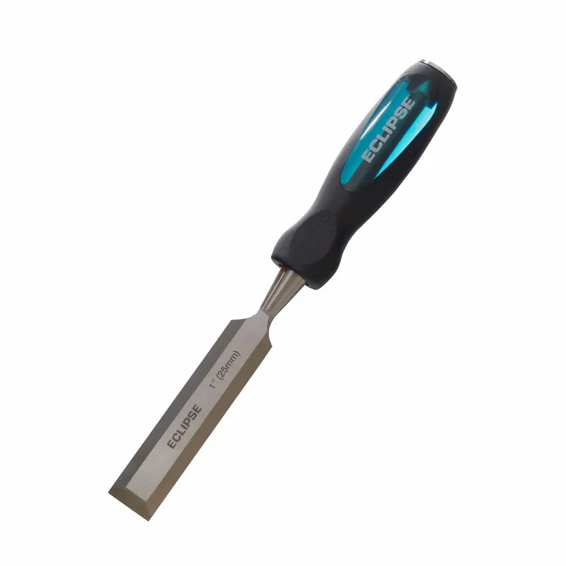 1-1/2″ Heavy-Duty Through-Tang Bevel-Edge Chisel for High-Impact Use