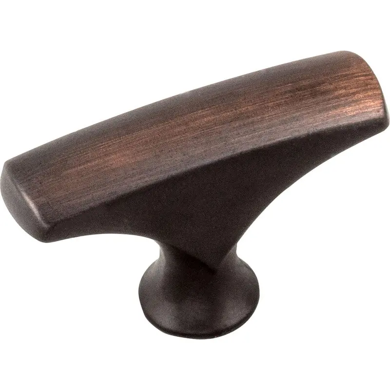 1-5/8-Inch Zinc Die-Cast Cabinet Knob – Brushed Oil-Rubbed Bronze Finish