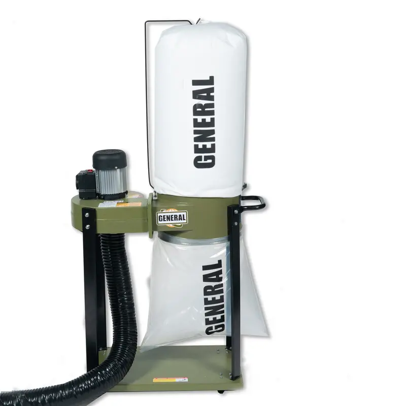1 HP Dual-Action Switch Dust Collector – Shop Vacuum System