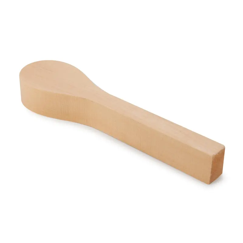 10″ Basswood Spoon Carving Blank – 1.5″ Wide, Unfinished
