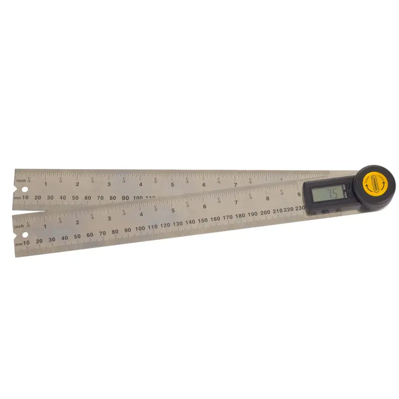 10″ Digital Angle Finder – LCD Display, ±0.1° Accuracy