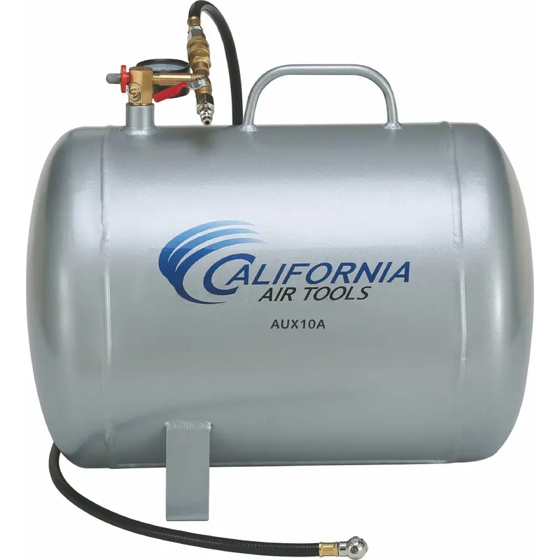 10-Gallon Portable Aluminum Air Receiver Tank