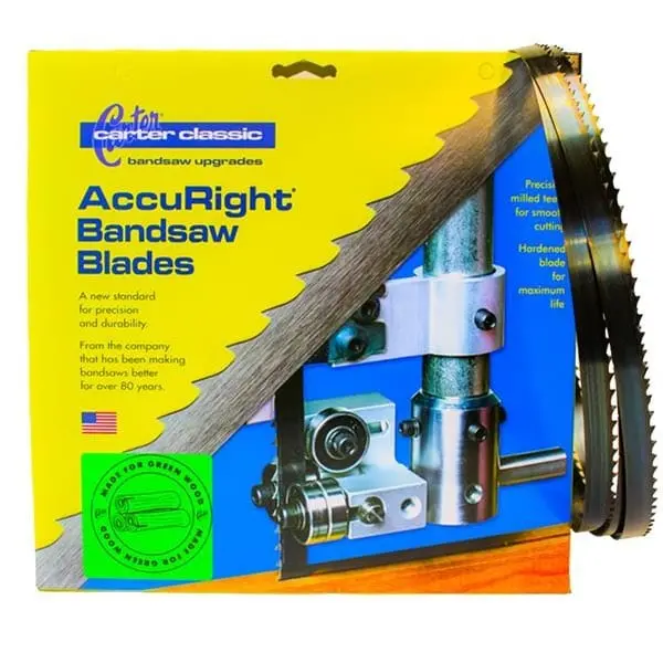 111″ Green Wood Bandsaw Blade – 5/8″ Width, 3 TPI