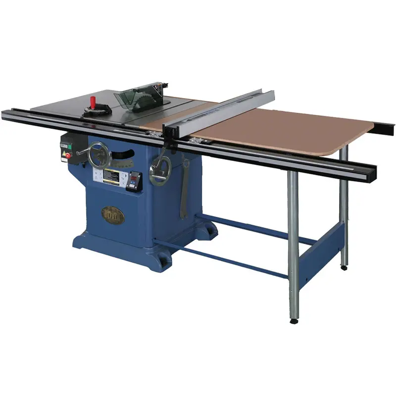 12″ Heavy-Duty Table Saw – 5 HP, Single-Phase, 52″ Fence + Extension Table
