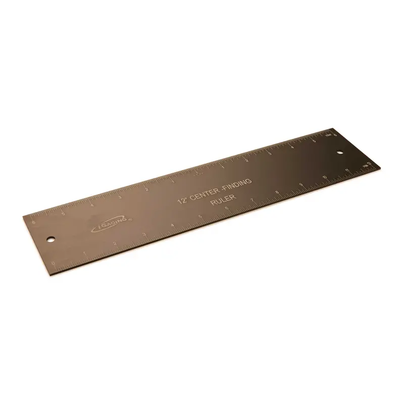 12-Inch Combination Center Rule and Adjustable Bevel Gauge