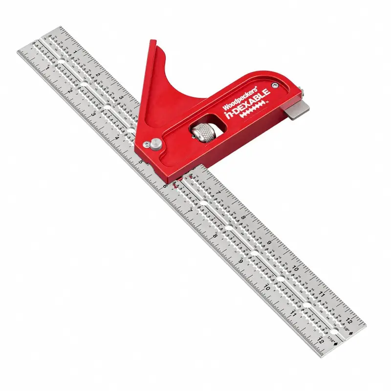 12-Inch in-DEXABLE Combo Square Featuring Rack-It Attachment