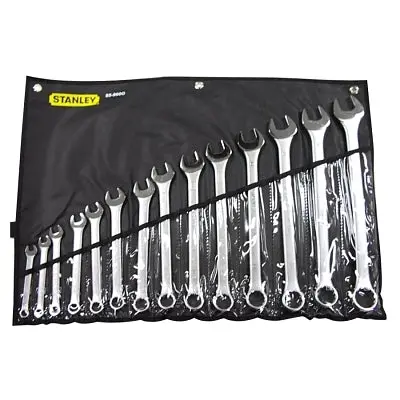 14-Piece SAE Combination Wrench Set – 12-Point Design