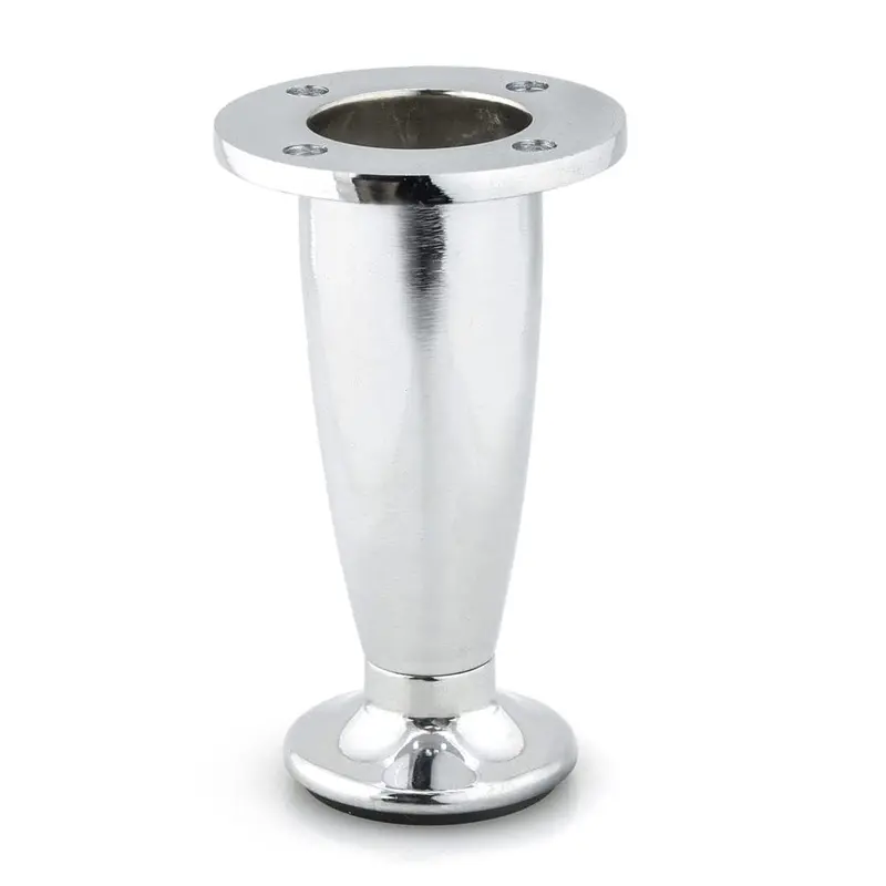 150 mm Chrome Adjustable Contemporary Furniture Leg