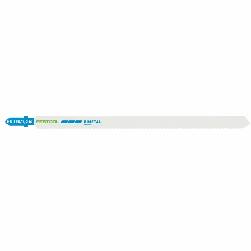 155mm Metal-Cutting Jigsaw Blades – 1.2mm Pitch, 5-Pack