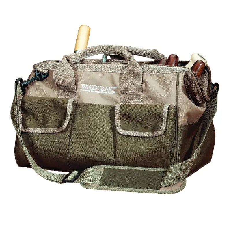 16-Compartment Heavy-Duty Tool Bag – Organized Carry Solution