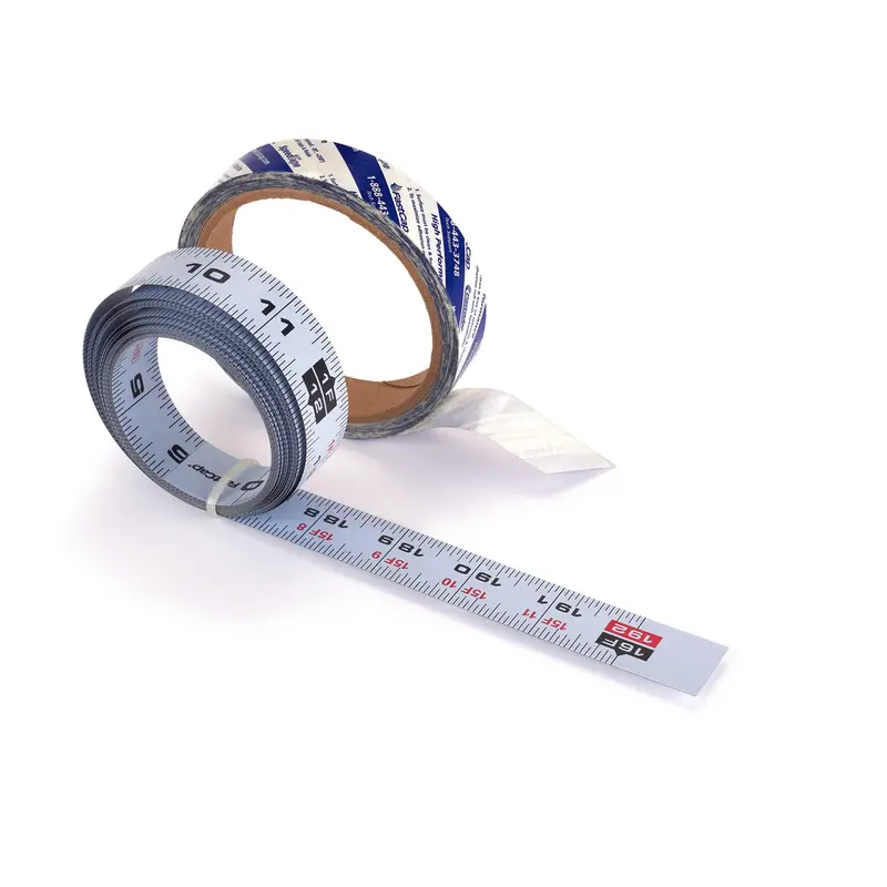 16-Foot Reversible Measuring Tape – Self-Adhesive, Left/Right Read