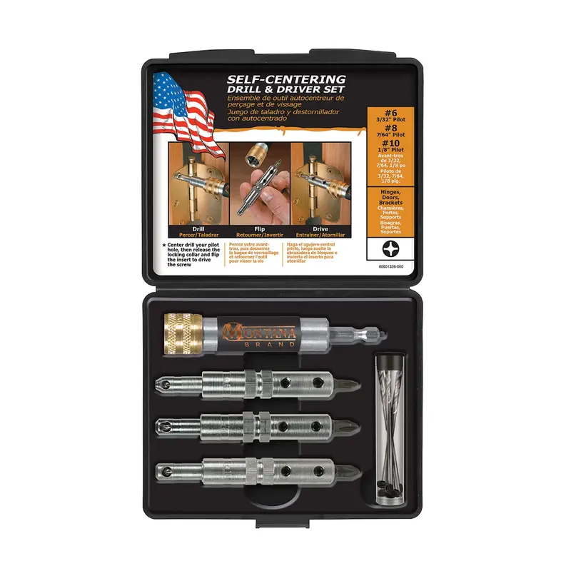 16-Piece Self-Centering Drill and Driver Bit Set