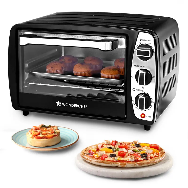 17-Liter Oven Toaster Griller (OTG) – Bake, Grill & Roast with Auto Shut-Off, Tempered Glass Door, Precise Time/Temperature Control, and 2-Year Warranty