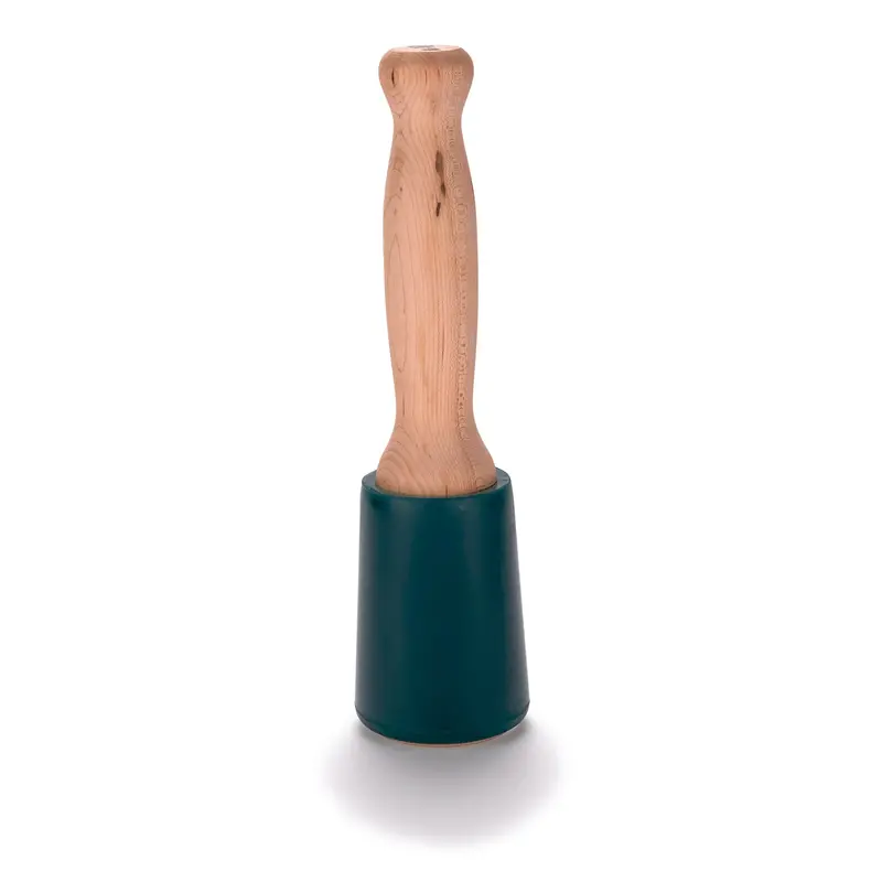 18-Ounce Woodworking Mallet – 2-3/4-Inch Solid Head for Controlled Striking