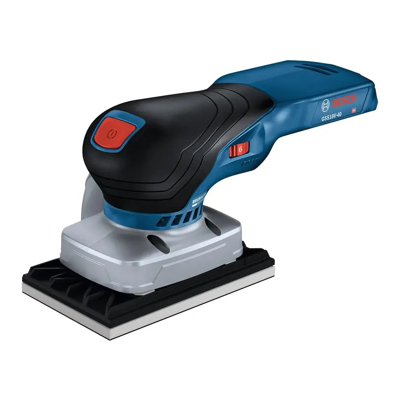 18V Cordless 1/4-Sheet Orbital Finishing Sander – Brushless Motor, Bare Tool Only