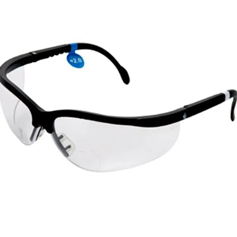 2.0 Diopter Magnifying Bifocal Safety Eyewear for Woodworkers