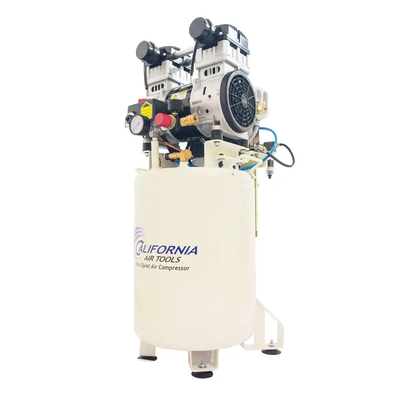 2 HP Oil-Free Air Compressor – 10-Gallon Tank with Integrated Air Dryer & Aftercooler