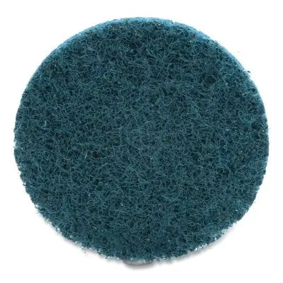 2-Inch Roloc Surface Conditioning Disc – Very Fine Aluminum Oxide, Blue, Rated for 25,000 RPM