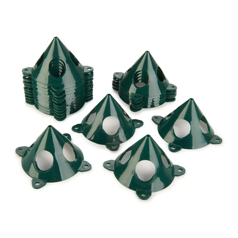 20-Piece Assorted Finishing Cone Set for Sanding & Detailing