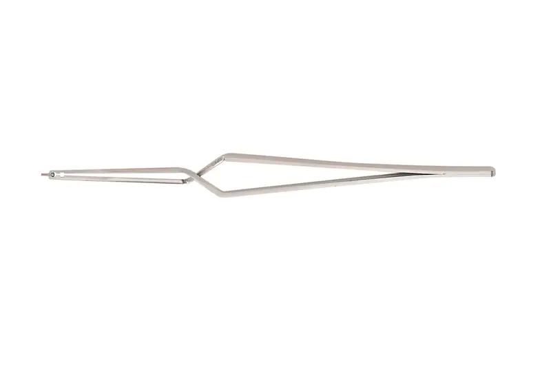 #2055 Self-Closing Fine-Tip Tweezer for Delicate Lens & Hinge Handling