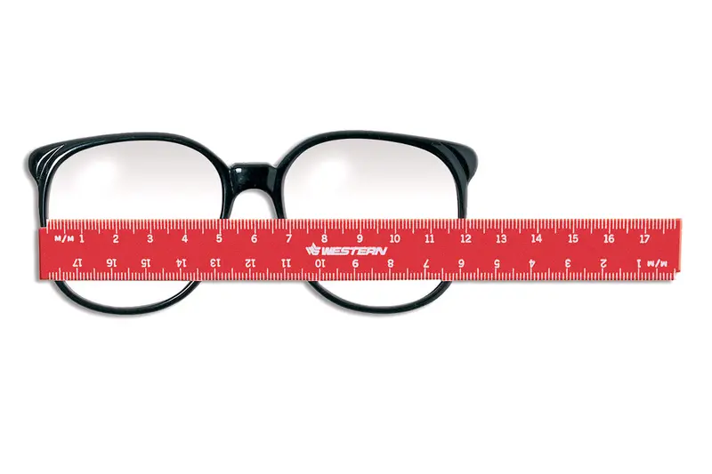 #2065 7-Inch Laboratory Millimeter Rule for High-Precision Measurements