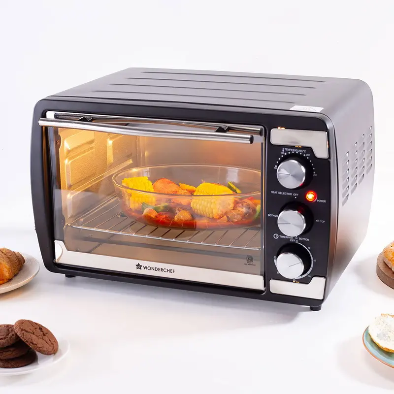 21-Litre Oven Toaster Griller (OTG) – 1400W, Auto Shut-Off, LED Interior Light, Multi-Stage Temperature Control, Bake/Grill/Roast Functions