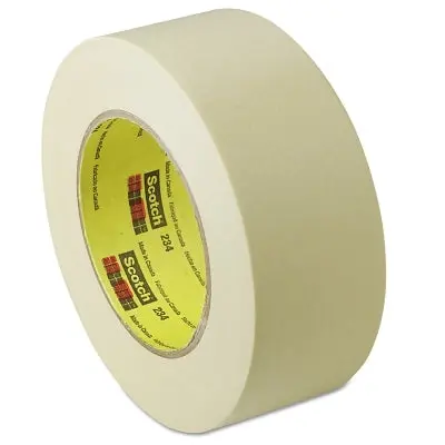234 Series Tan Masking Tape – 1.88 in × 60.14 yd, General-Purpose Performance