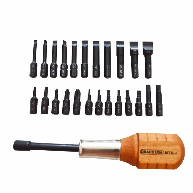 24-Bit Magnetic-Tip Gunsmith Screwdriver Set