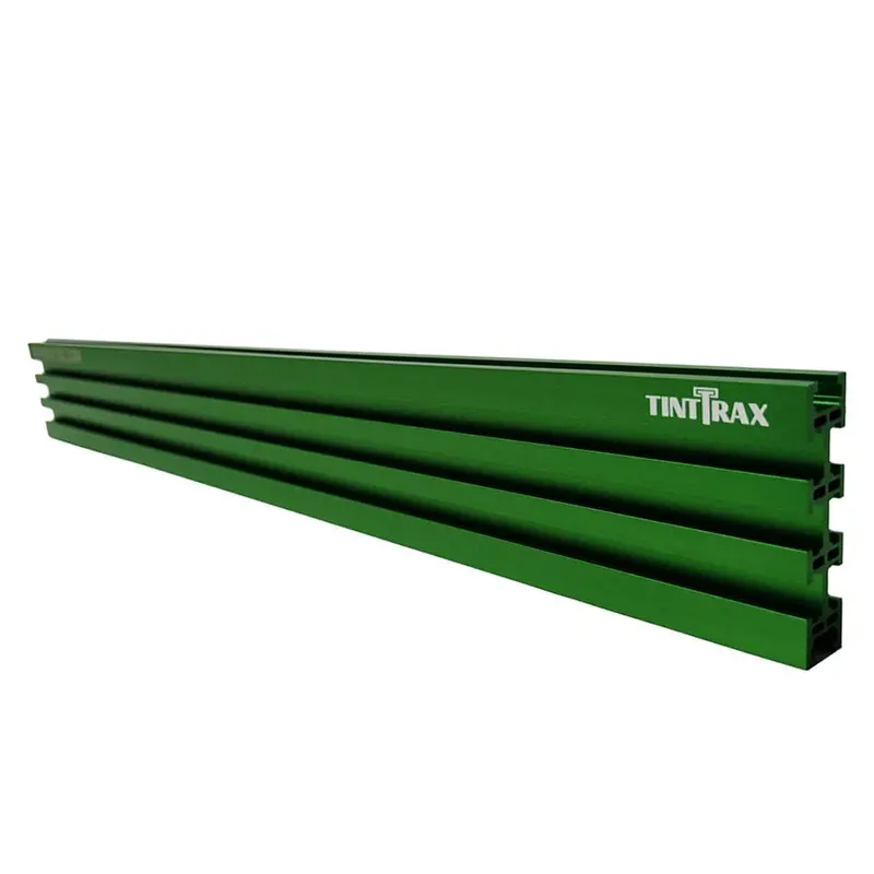 24″ Dark Green Aluminum Multi-Track Woodworking Guide – Single Piece