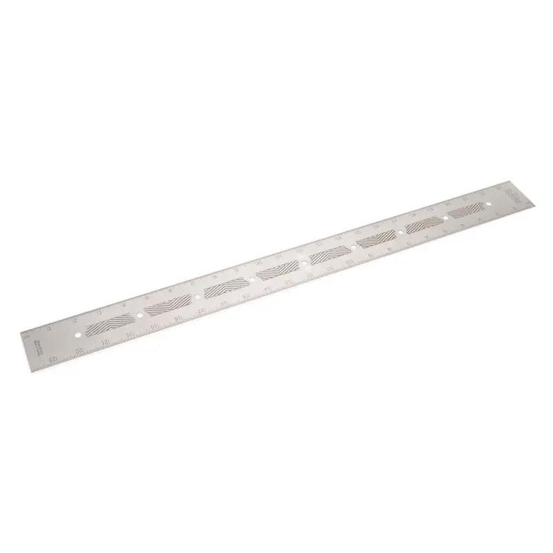 24-Inch Imperial Stainless Steel Precision Ruler – Laser-Etched for Durability