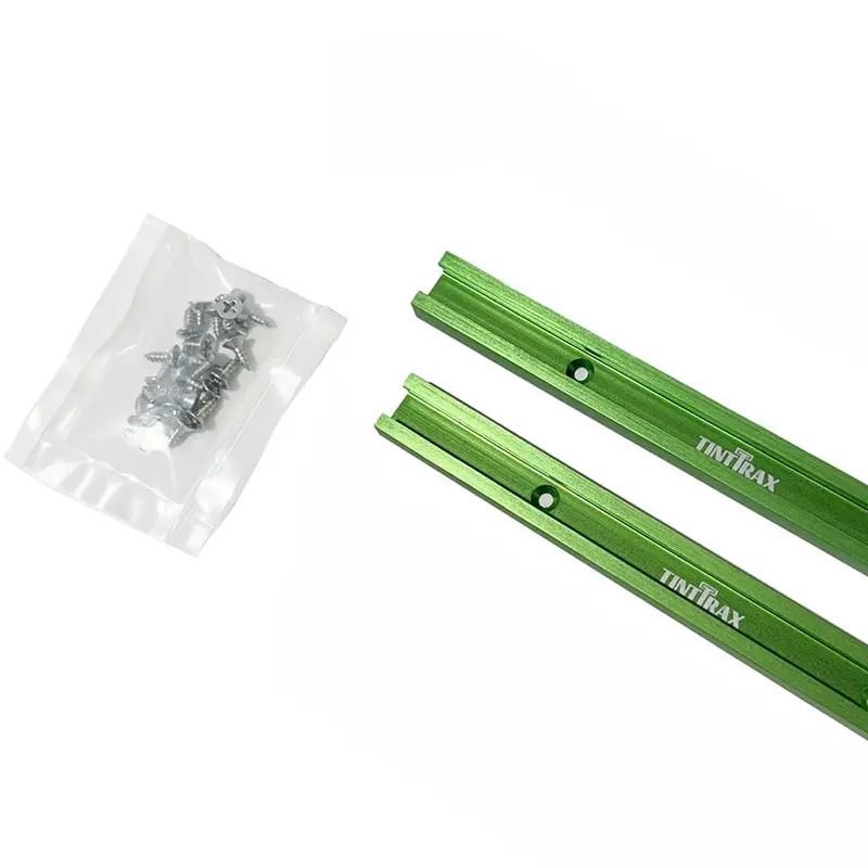 24-Inch Light Green Universal Profile T-Track Kit – 2-Piece Set