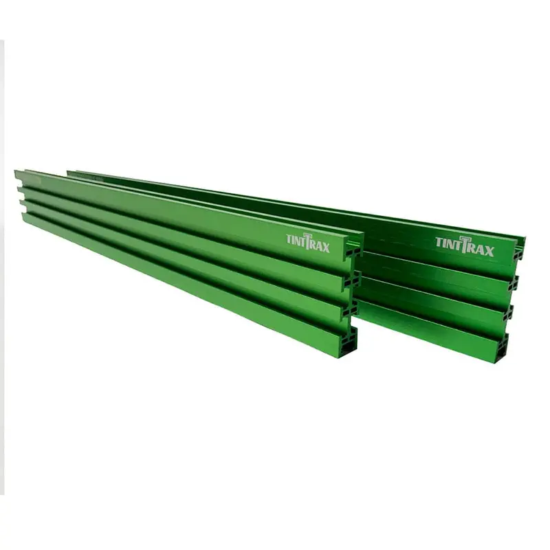 24″ Light Green Aluminum Multi-Track Woodworking Guide – 2-Pack