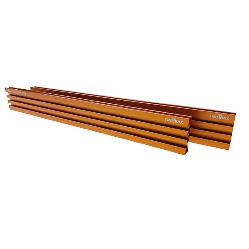 24″ Orange Aluminum Multi-Track Woodworking Guide – 2-Pack