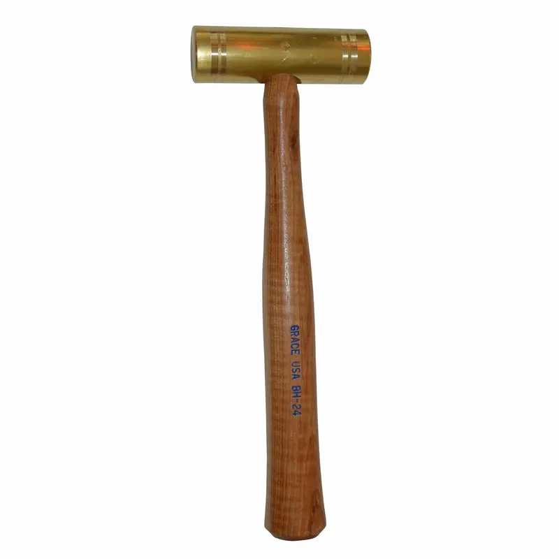 24 oz Forged Brass Ball Peen Hammer