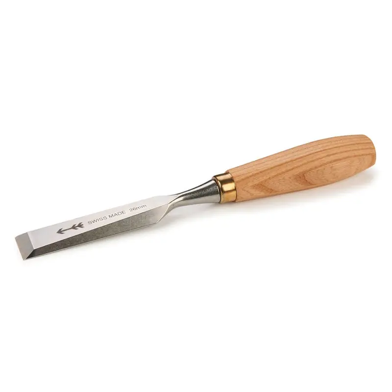 26 mm (1 in) Beveled Chisel – Heavy-Duty Wood Carving Tool with Sharp Edge