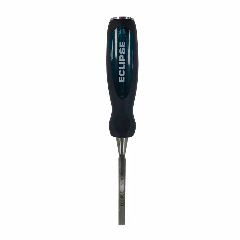 3/8-Inch High-Impact Bevel Edge Chisel with Full Tang Construction