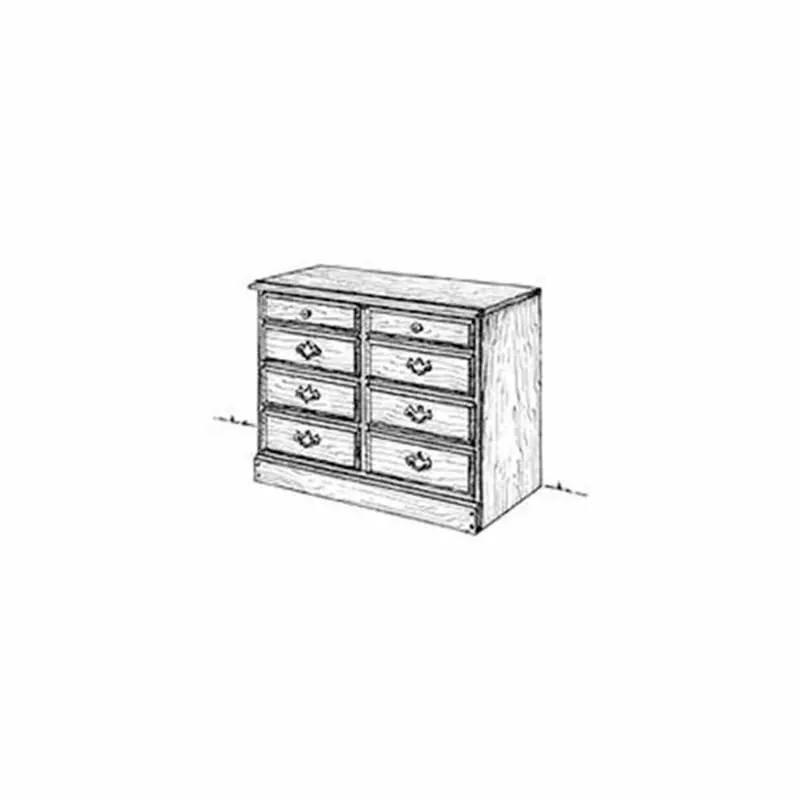 30-Inch Chest of Drawers Woodworking Plan – Compact Bedroom Storage