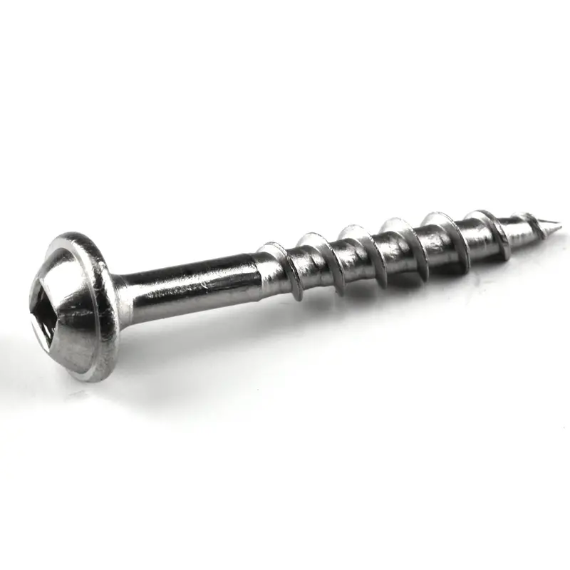 305 Stainless Steel Pocket Hole Screws – Coarse Thread, Square Drive