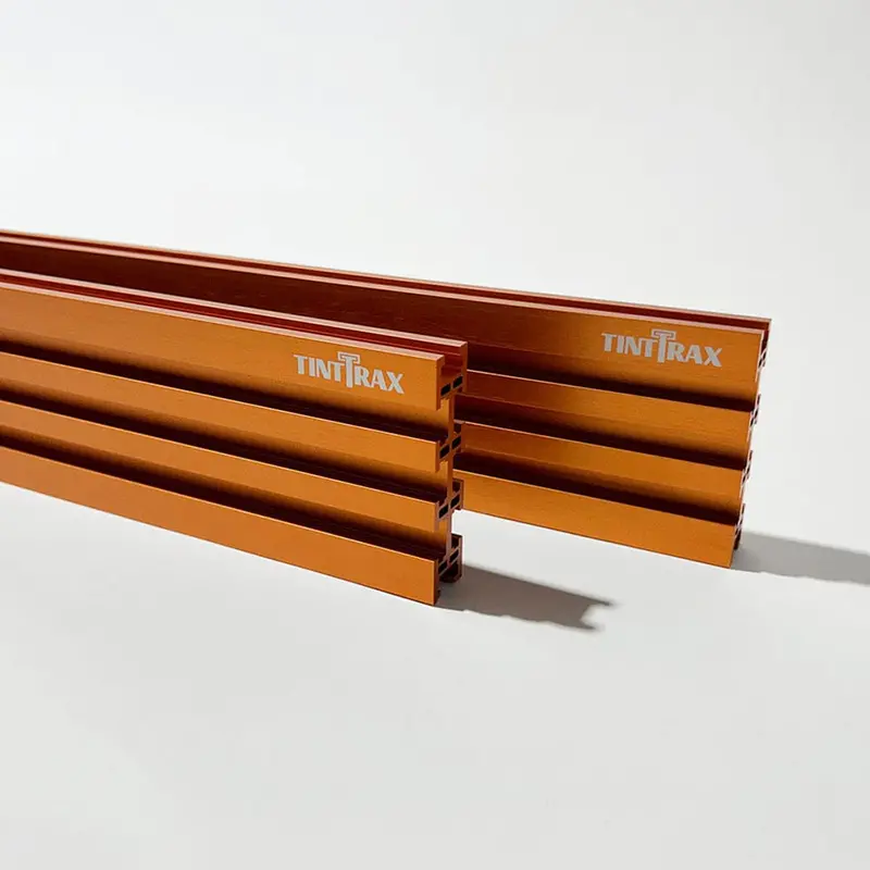 36″ Orange Aluminum Multi-Track Woodworking Guide – 2-Pack