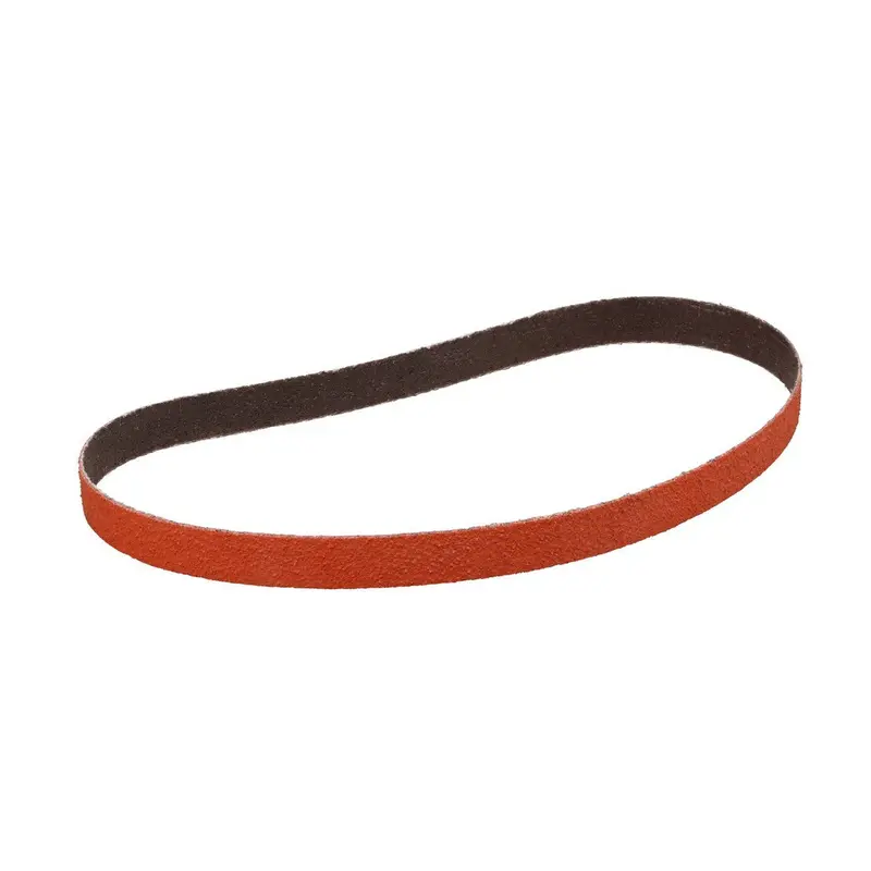 3M 777F Abrasive Belt — 24″ Length × 1/4″ Width, 40 Grit Aluminum Oxide, Orange Coating (Part #7010325851)