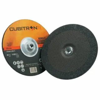 3M Cubitron Grinding Wheel – 230mm (9″) x 6mm, 1/4″ x 5/8-11 Arbor, 80 m/s, 6,650 RPM Max