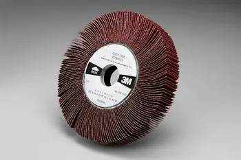 3M Cubitron II 741A Ceramic Flap Wheel – 1″ Face Width, 6″ Diameter, 50 Grit (Model 82770)