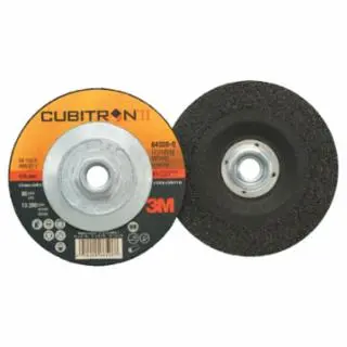 3M Cubitron II Grinding Wheel – 115mm x 6mm, 5/8-11 Arbor, 80 m/s, 13,300 RPM Max