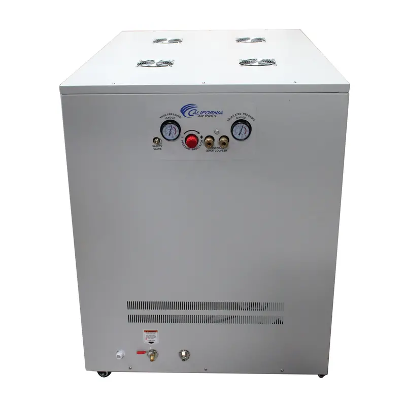 4 HP Oil-Free 20-Gallon Air Compressor with Integrated Dryer & Auto Drain