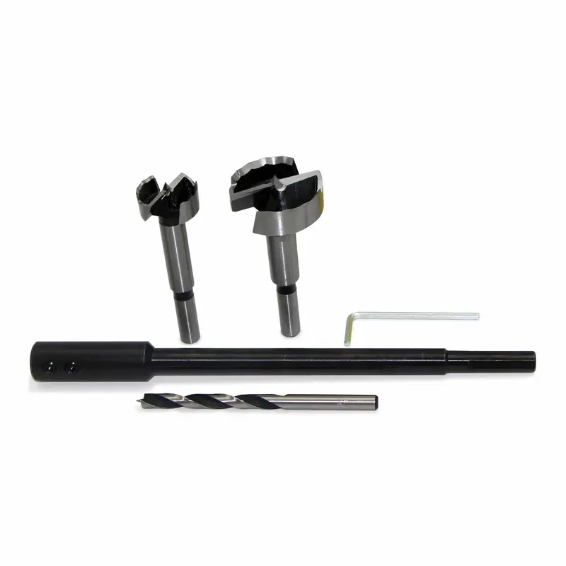 4-Piece Pepper Mill Drill Bit Set for Custom Grinders