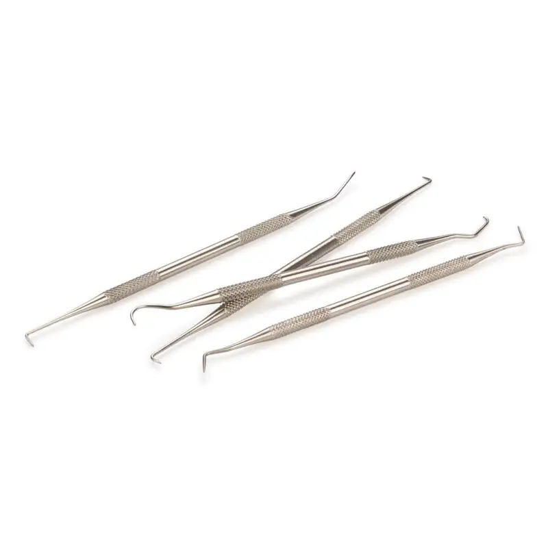 4-Piece Stainless Steel Pick Set – Detailing & Cleaning Tools