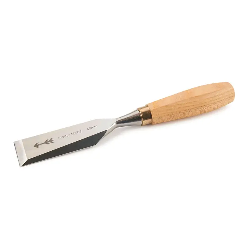 40mm (1-9/16″) Beveled-Edge Chisel – Professional Forging Grade