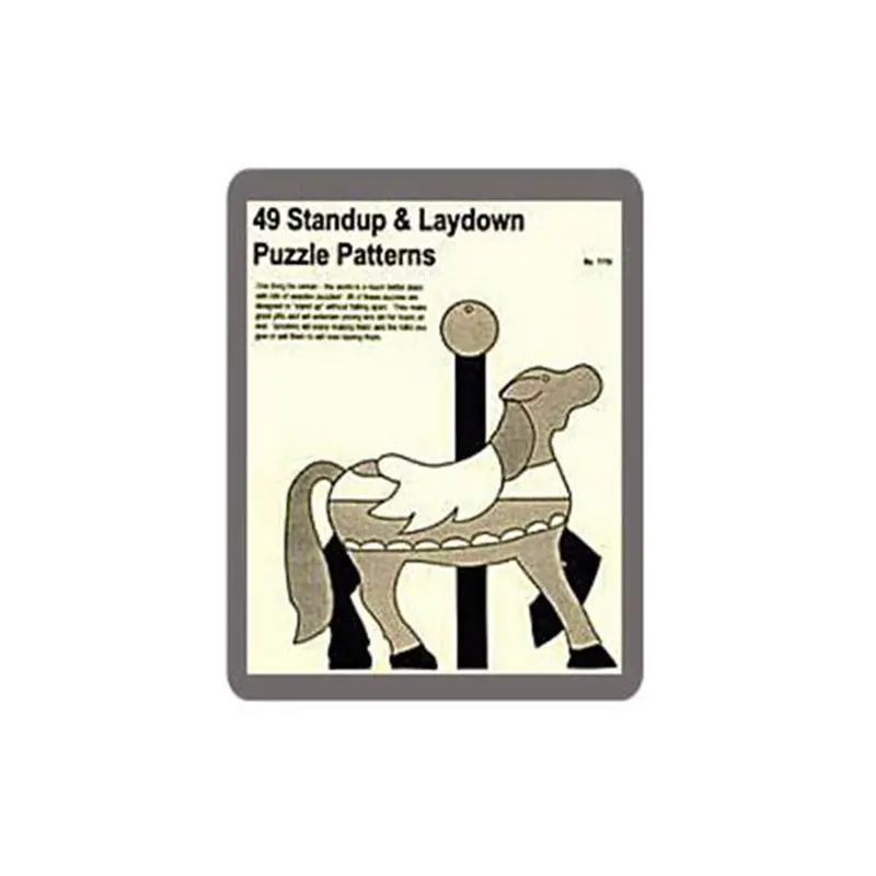 49-Piece Wooden Puzzle Plan – Interlocking Brain-Teaser Blueprint