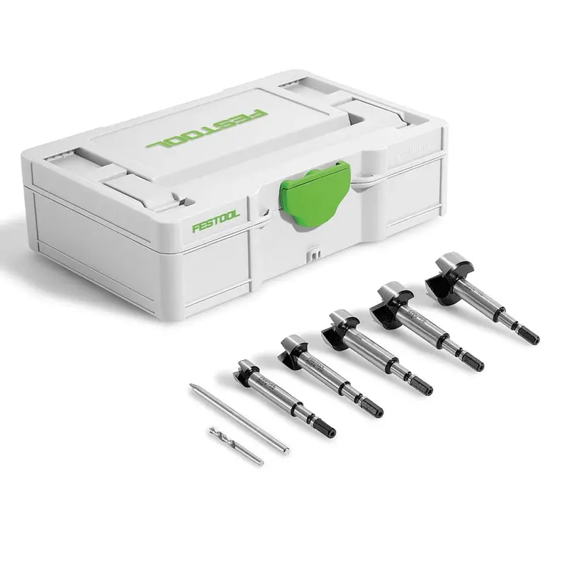 5-Piece Forstner Bit Collection – Precision Wood Boring