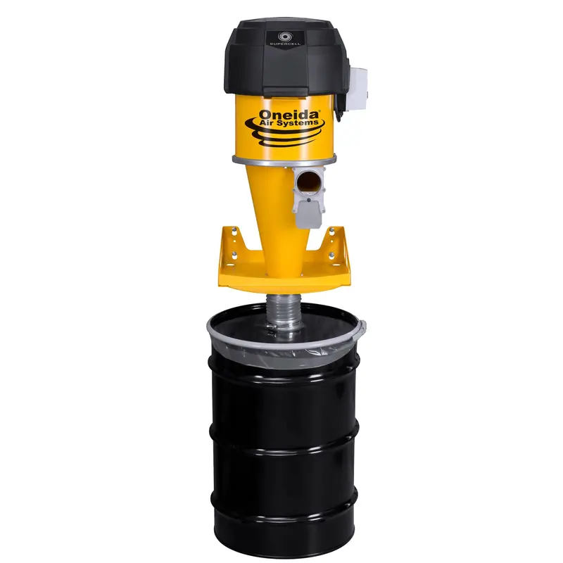 55-Gallon Supercell High-Pressure Dust Collection System